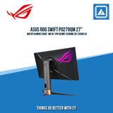 ASUS ROG SWIFT PG279QM 27" QHD IPS GAMING 240HZ 1MS W/ SPK WLMNT (3XHDMI, DP, 2XUSB3.0)