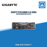GIGABYTE B760 GAMING X AX 4DDR4 3XM.2 MOTHERBOARD (HDMI, DP) WIFI+BT