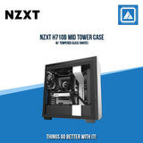 NZXT H710B MID TOWER CASE W/ TEMPERED GLASS (WHITE)
