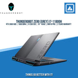 THUNDEROBOT ZERO (GREY) | I7-11800H | RTX 3060 6GB | Best for Freelancing and Gaming Laptop