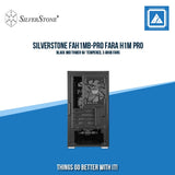 SILVERSTONE FAH1MB-PRO FARA H1M PRO BLACK MID TOWER W/ TEMPERED, 3 ARGB FANS