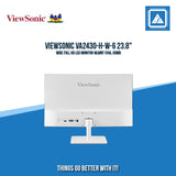 VIEWSONIC VA2430-H-W-6 23.8" WIDE FULL HD LED MONITOR WLMNT (VGA, HDMI)