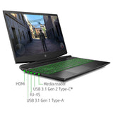 HP PAVILION GAMING 15-DK1098TX (264Z3PA) I7-10750H/8G/1TB+256G NVME/2060 6G/15.6 144HZ/W10H (BLK)