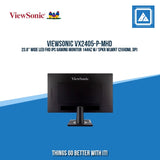 VIEWSONIC VX2405-P-MHD 23.8" WIDE LED FHD IPS GAMING MONITOR 144HZ W/ SPKR WLMNT (2XHDMI, DP)