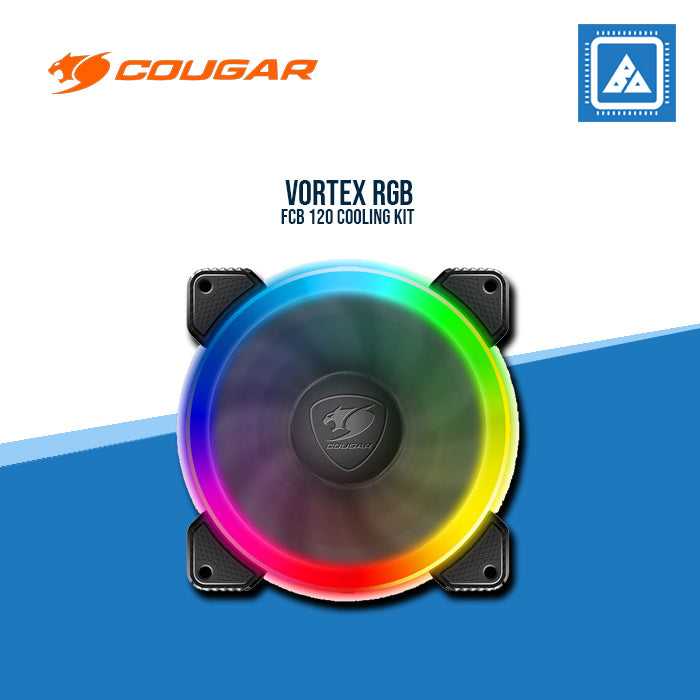 COUGAR 3PCS 120MM FCB RGB FANS | BACKLIGHT CORE BOX