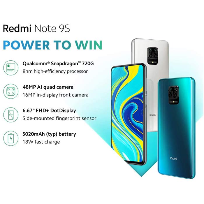 Xiaomi Redmi Note 9s オーロラブルー 6GB/128GB 最終値下げ Redmi
