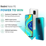XIAOMI REDMI NOTE 9S 6.67" 6GB/128GB DUAL SIM MOBILE PHONE (BLUE)