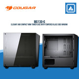 COUGAR CASE MG130 G / MINI-TOWER / TEMPERED GLASS