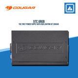 COUGAR PSU XTC ARGB 550W 80+ NON-MODULAR GAMING POWER SUPPLY (BLACK CABLE)