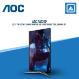 AOC 24G2SP 23.8" FHD LED IPS GAMING MONITOR 1MS 165HZ WLMNT (VGA, 2XHDMI, DP)