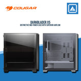 COUGAR DARKBLADER X5 TRANSLUCENT BLACK | WHITE RGB / MID TOWER /TEMPERED GLASS (BLACK | WHITE)