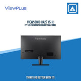VIEWSONIC VA2715-H 27" LED FHD MONITOR WLMNT (VGA, HDMI)