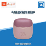 JBL TUNE 225TWS TRUE WIRELESS BLUETOOTH EARBUDS W/ CHARGING CASE (PINK)