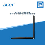 ACER EX215-54-50CF i5-11th gen/ Best For Student And Freelancers  /15.6" Full HD/2yrs warranty