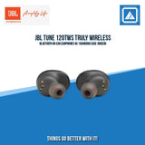 JBL TUNE 120TWS TRULY WIRELESS BLUETOOTH IN-EAR EARPHONES W/ CHARGING CASE (GREEN)
