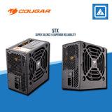 COUGAR STX750 750W 80+ WHITE NON-MODULAR GAMING POWER SUPPLY (ST-750)