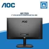 AOC 27B2H 27" ULTRA SLIM FHD IPS LED MONITOR WLMNT (VGA, HDMI)