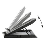 REDRAGON IVY LAPTOP RGB COOLER W/ ADJ HEIGHT BLACK 2 USB PORT