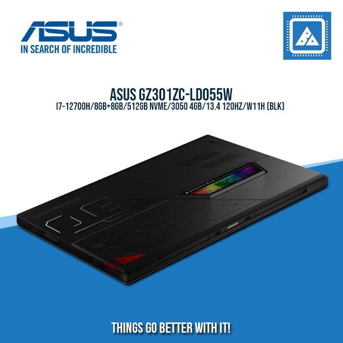 ASUS GZ301ZC-LD055W I7-12700H/8GB+8GB/512GB NVME/3050 4GB | BEST FOR GAMING AND AUTOCAD LAPTOP