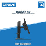 LENOVO G24-20 23.8" WIDE LED IPS GAMING MONITOR 144HZ (66CFGAC1PH) (HDMI, DP)