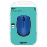 LOGITECH M171 WIRELESS MOUSE (BLUE/BLUE GRAY/GRAY/PINK)
