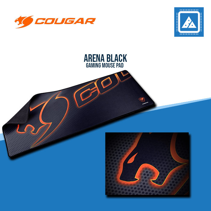 COUGAR MOUSE PAD ARENA / EXTRA LARGE / BLACK