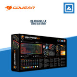 COUGAR COMBO KEYBOARD DEATHFIRE EX HIBRID 8 COLOR BACKLIGHT / MICE ADNS-5050 2000DPI