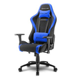 SHARKOON SKILLER SGS2 GAMING CHAIR W/ HEADREST & LUMBAR CUSHION RED | BLUE