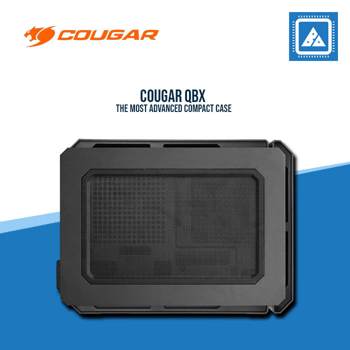 COUGAR QBX ULTRA COMPACT GAMING CASE /ATX PSU COMPATIBLE/ 1*FAN (M-ITX)