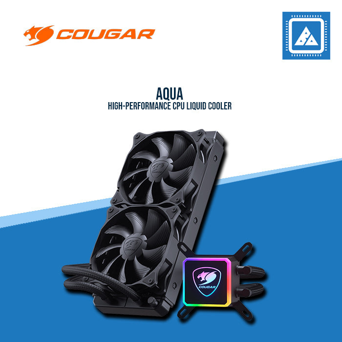 Cougar AQUA High-performance CPU Liquid Cooler Series – BlueArm