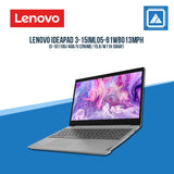LENOVO IDEAPAD 3-15IML05-81WB013MPH I3-10110U/4GB/512NVME/15.6/W11H (GRAY)