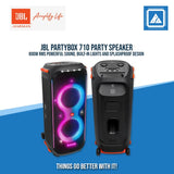 JBL PARTYBOX 710 PORTABLE BLUETOOTH SPEAKER (BLACK)