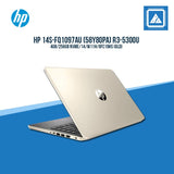 HP 14S-FQ1097AU (58Y80PA) R3-5300U Best for Freelancers and Students