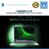 THUNDEROBOT 911MT | Intel core i7-10800h |16GB 3200mhz | 512G M.2 | 15.6" Ips | RTX 3050 4G