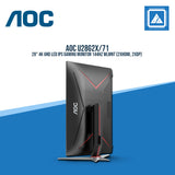 AOC U28G2X/71 28" 4K UHD LED IPS GAMING MONITOR 144HZ WLMNT