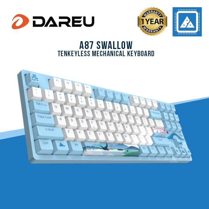 Dareu A87 Swallow Mechanical Keyboard Blue Switch(Cherry MX Blue)