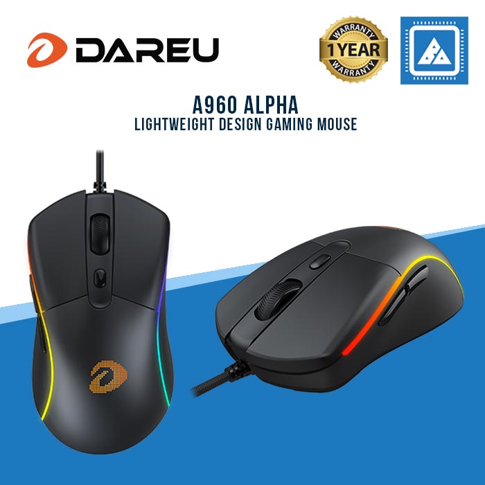 DAREU A960 Lightweight Design Gaming Mouse
