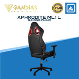GAMDIAS APHRODITE ML1-L GAMING CHAIR (BLACK)