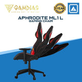 GAMDIAS APHRODITE ML1-L GAMING CHAIR (BLACK)