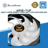 Silverstone AR12-TUF copper Heat-pipe Direct Contact CPU air cooler
