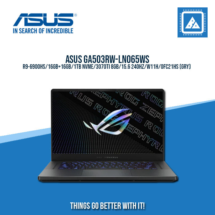 ASUS GA503RW-LN065WS R9-6900HS (Grey)  | Gaming Laptop And AutoCAD Users