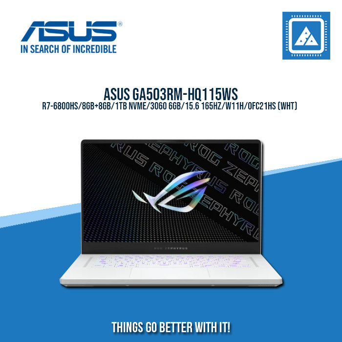 ASUS GA503RM-HQ115WS R7-6800HS | Gaming Laptop And AutoCAD Users