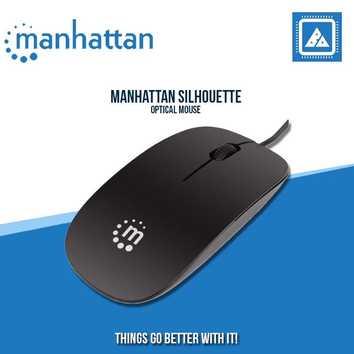 Manhattan Silhouette Optical Mouse