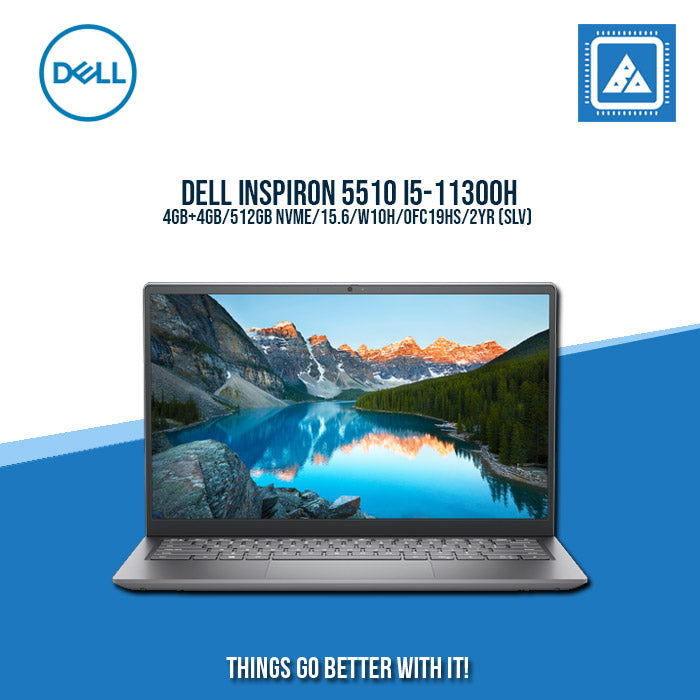 DELL INSPIRON 5510 I5-11300H/4GB+4GB/512GB NVME | BEST FOR STUDENTS AND FREELANCERS LAPTOP