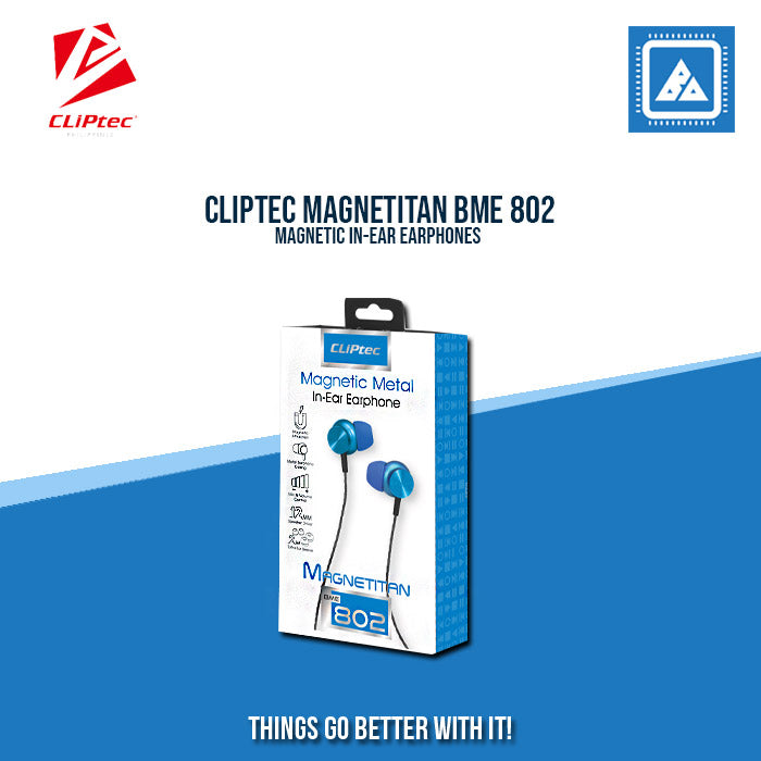 CLIPTEC BME 802 BLUE HEADSET