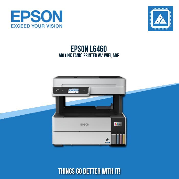 EPSON L6460 AIO (INK TANK) PRINTER W/ WIFI, ADF