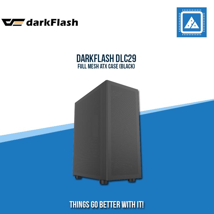 DARKFLASH DLC29 FULL MESH ATX CASE (BLACK)