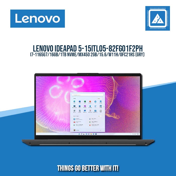 LENOVO IDEAPAD 5-15ITL05-82FG01F2PH Best for Students and Freelancers