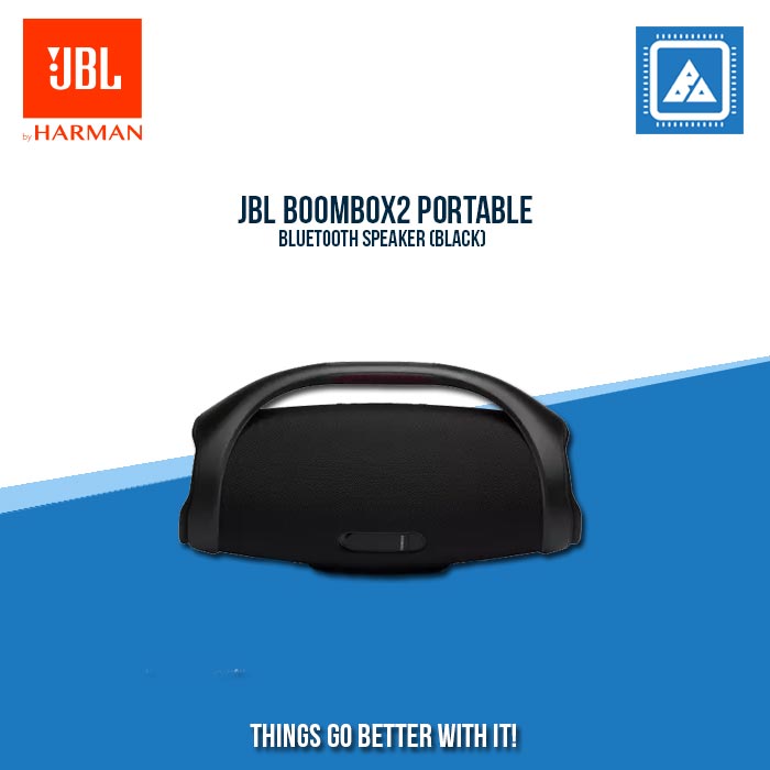 JBL BOOMBOX2 PORTABLE BLUETOOTH SPEAKER (BLACK)