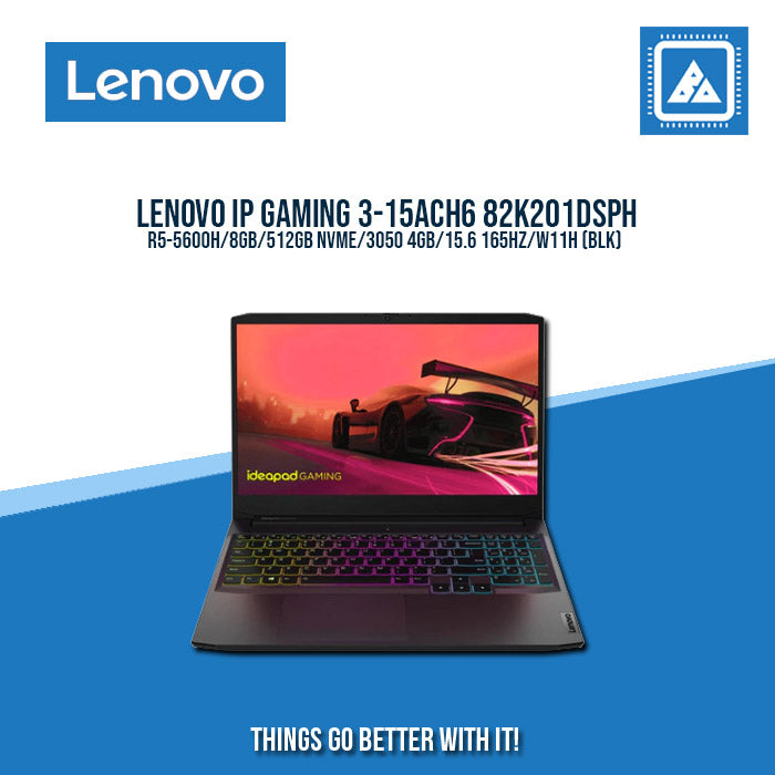 LENOVO IP GAMING 3-15ACH6 82K201DSPH | Gaming Laptop And AutoCAD Users